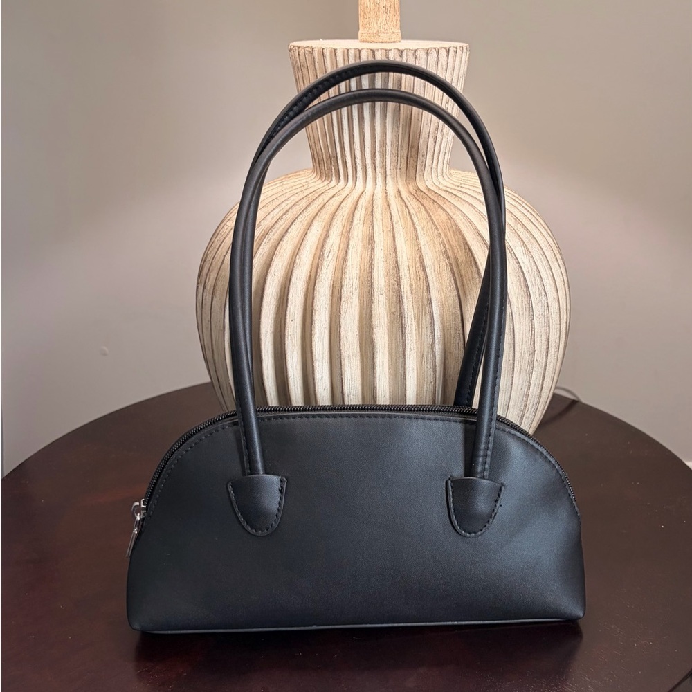 H&M Classic Black Shoulder Bag